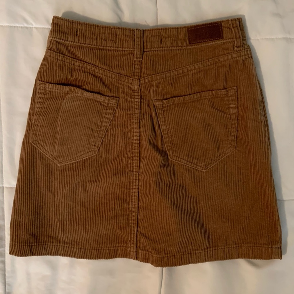 Brown corduroy skirt - Picture 4 of 6